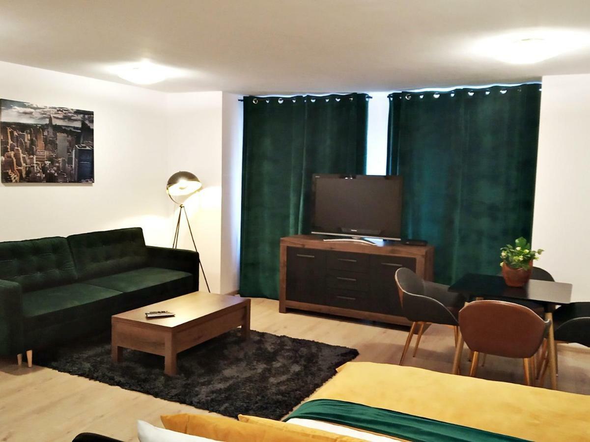 Ferienwohnung Downtown Studio Grünberg Exterior foto