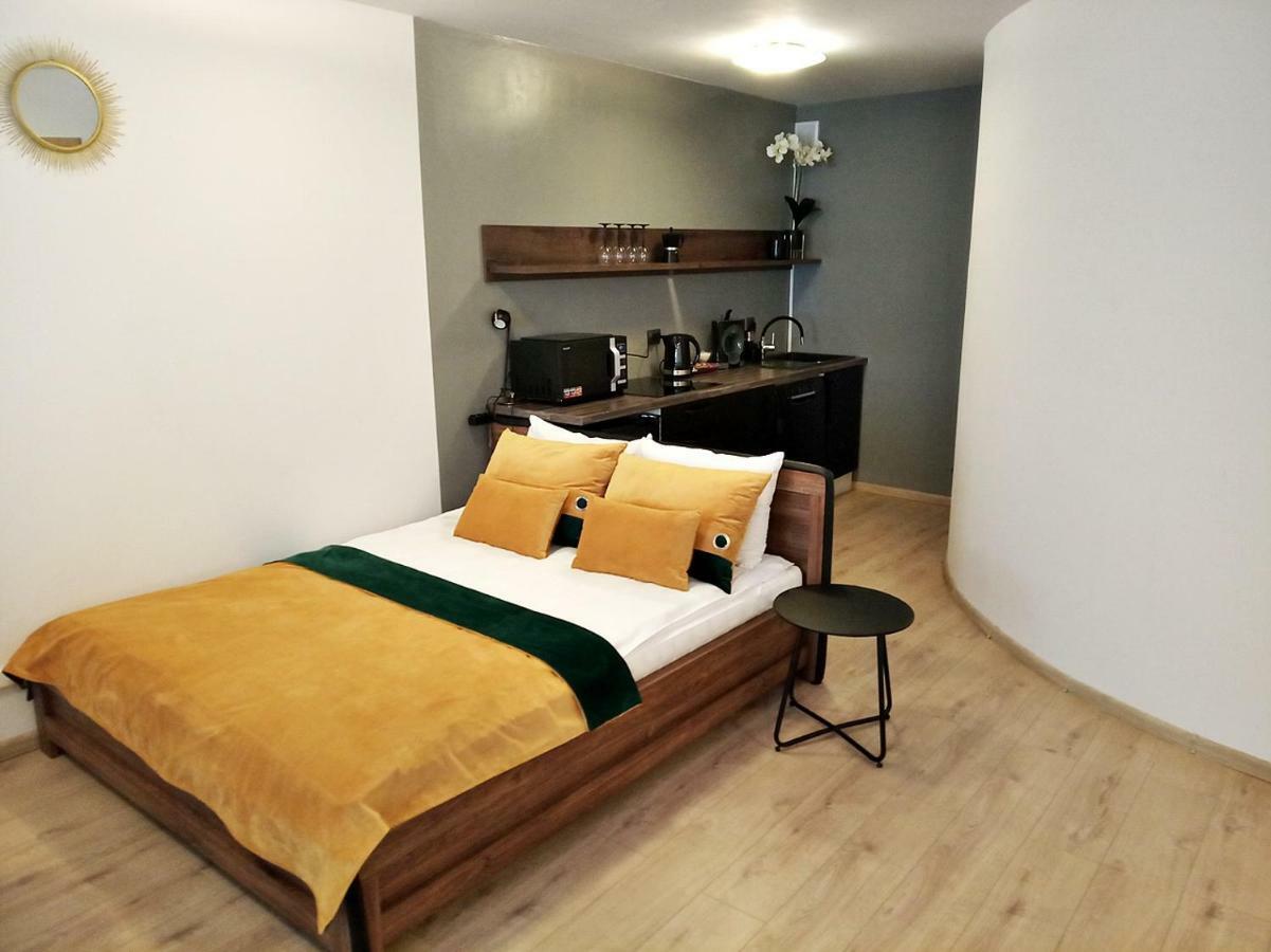 Ferienwohnung Downtown Studio Grünberg Exterior foto