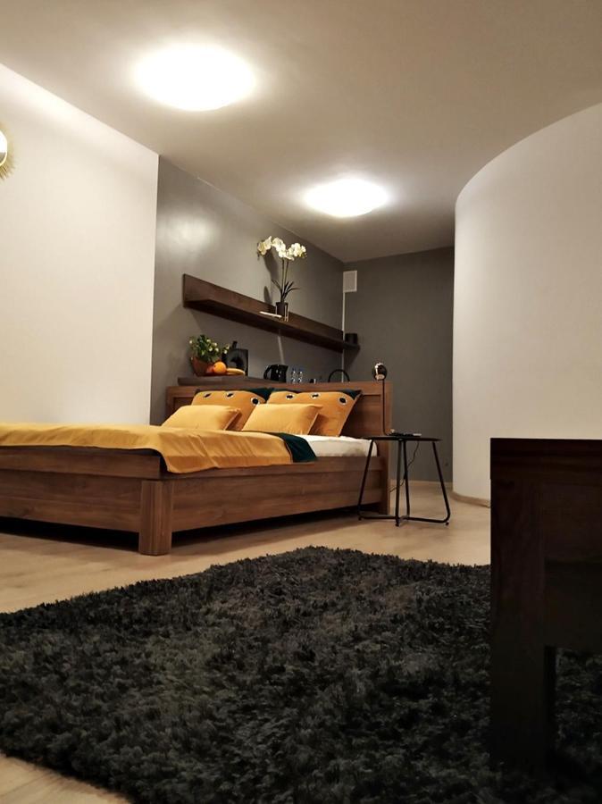 Ferienwohnung Downtown Studio Grünberg Exterior foto